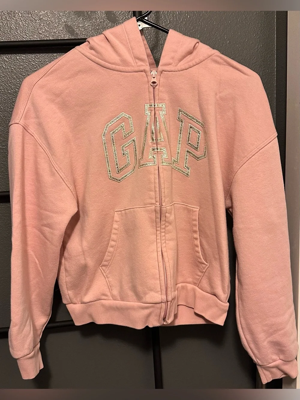GAP Kids Pink Zip-Up Hoodie